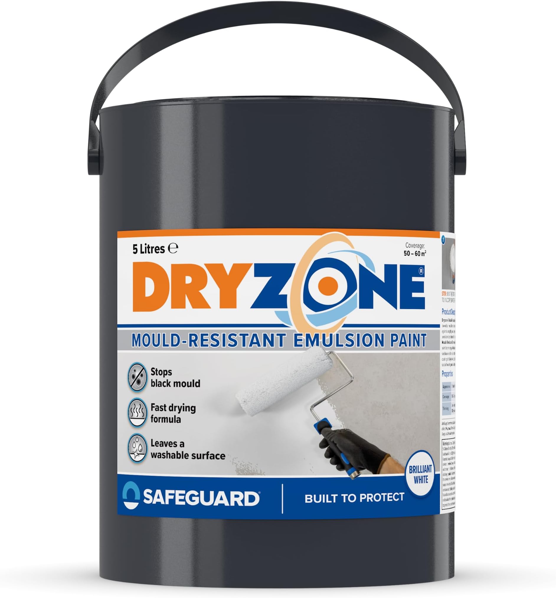 Dryzone AntiMould Additive 100ml Concentrate to Make 5L of Emulsion