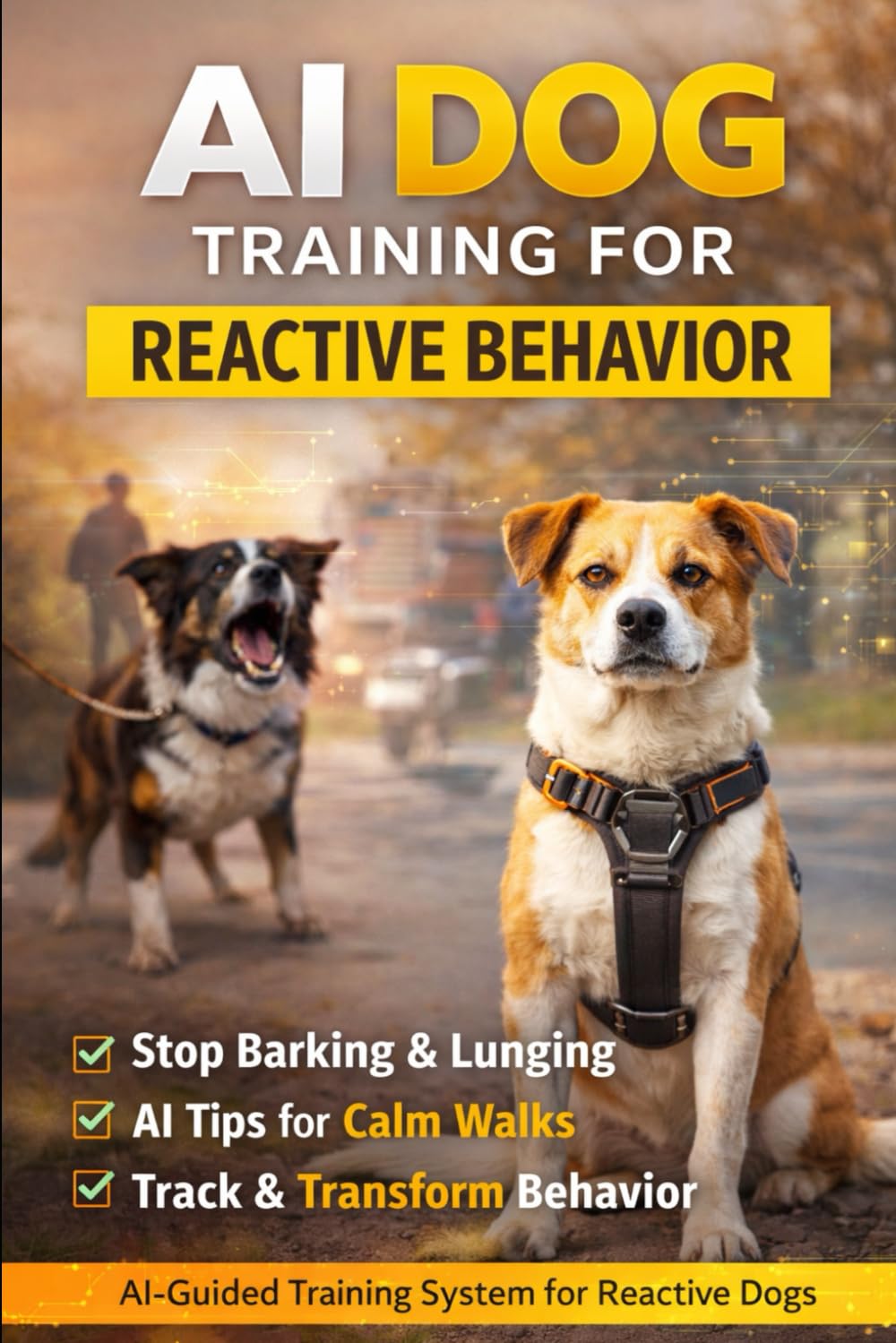 AI Dog Training for Reactive Behavior: Stop Barking, Lunging, and Leash Reactivity Using Smart AI-Guided Training Systems (AI Dog Training Series)
