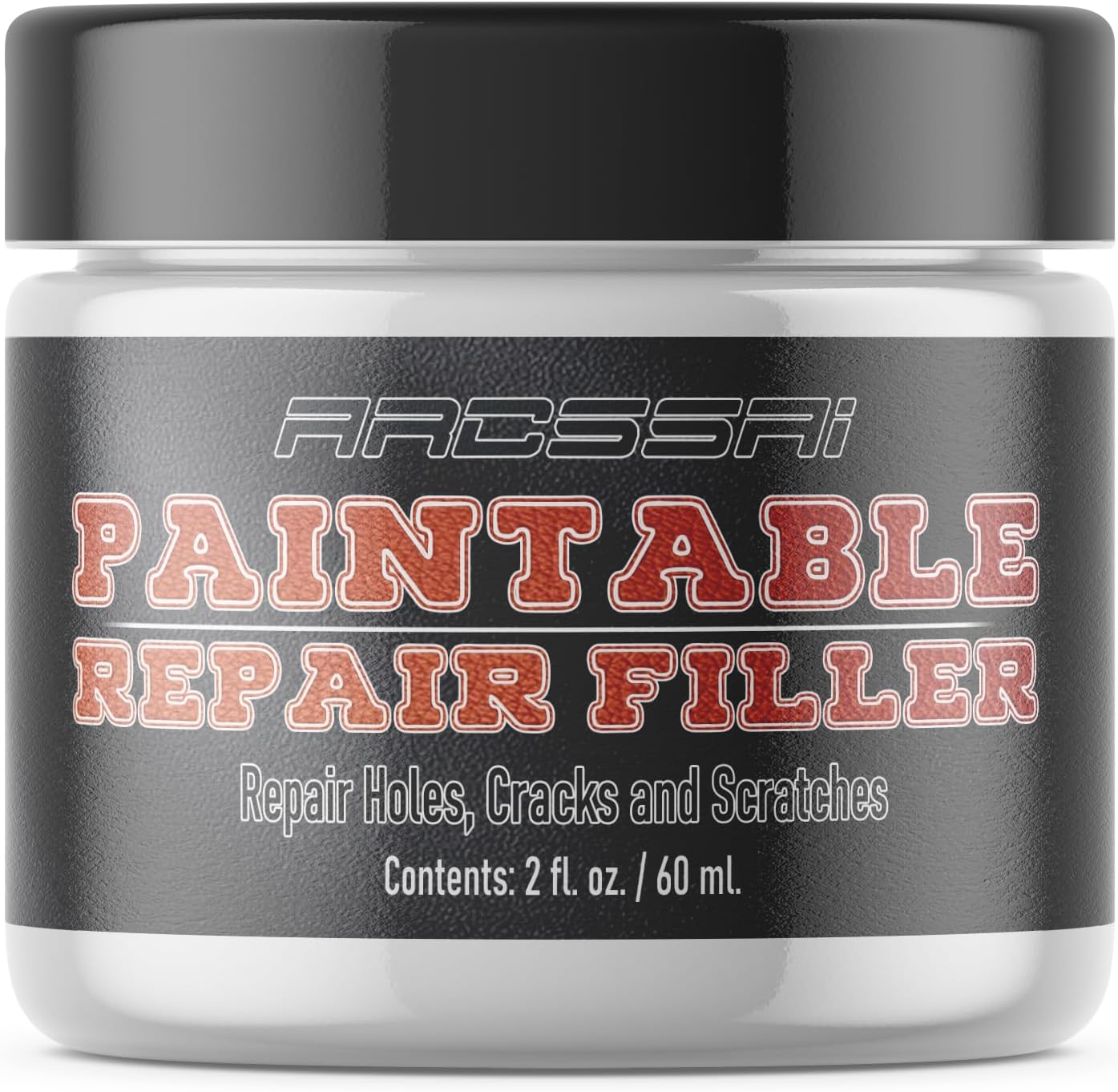 ARCSSAI ARCSSAL Paintable Leather Filler, 2 oz Leather Scratch Repair