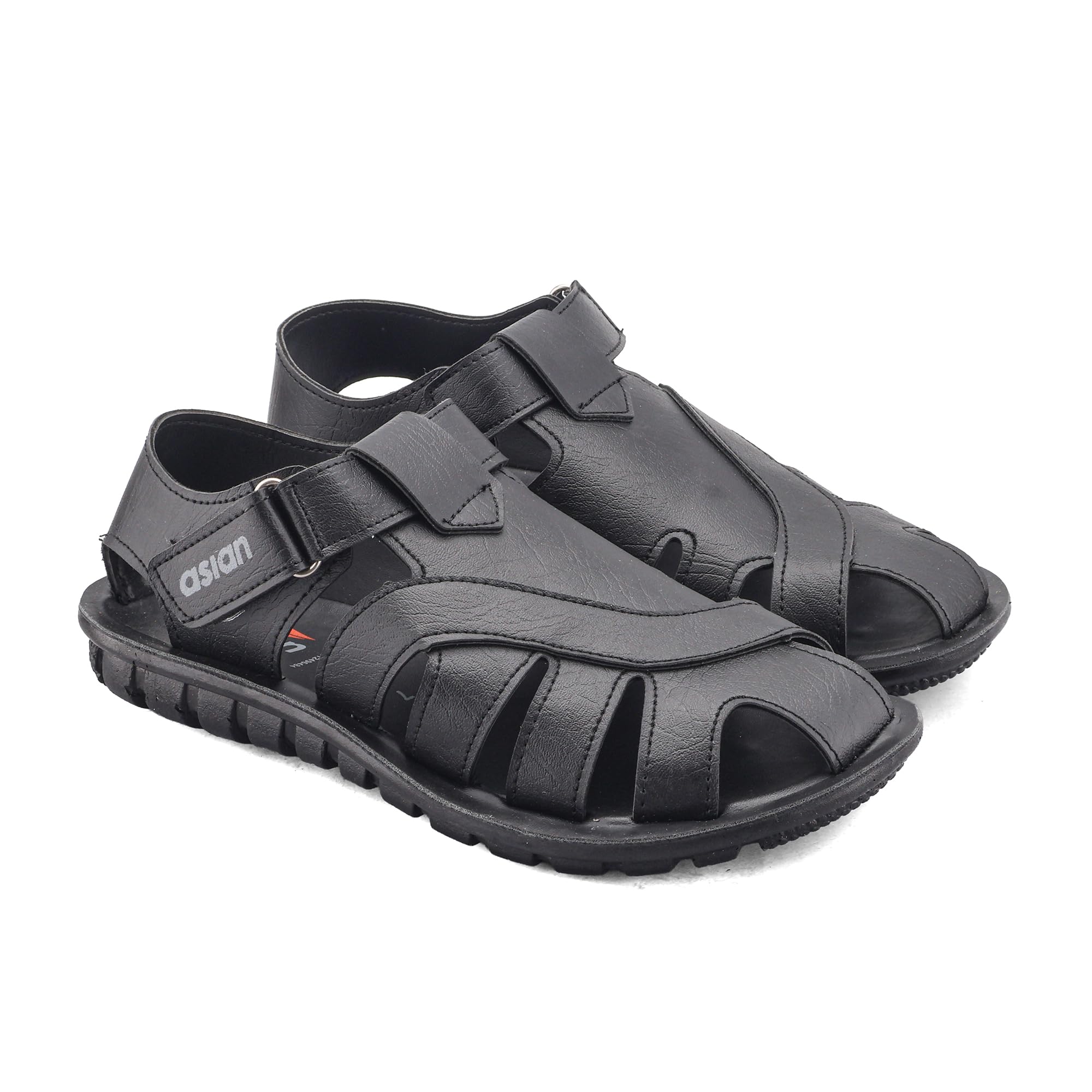 SD-86 Men’s PU Sandal | Stylish Open Toe Casual Sandals | Durable, Comfortable & Lightweight Sandals for Daily Wear-image-26