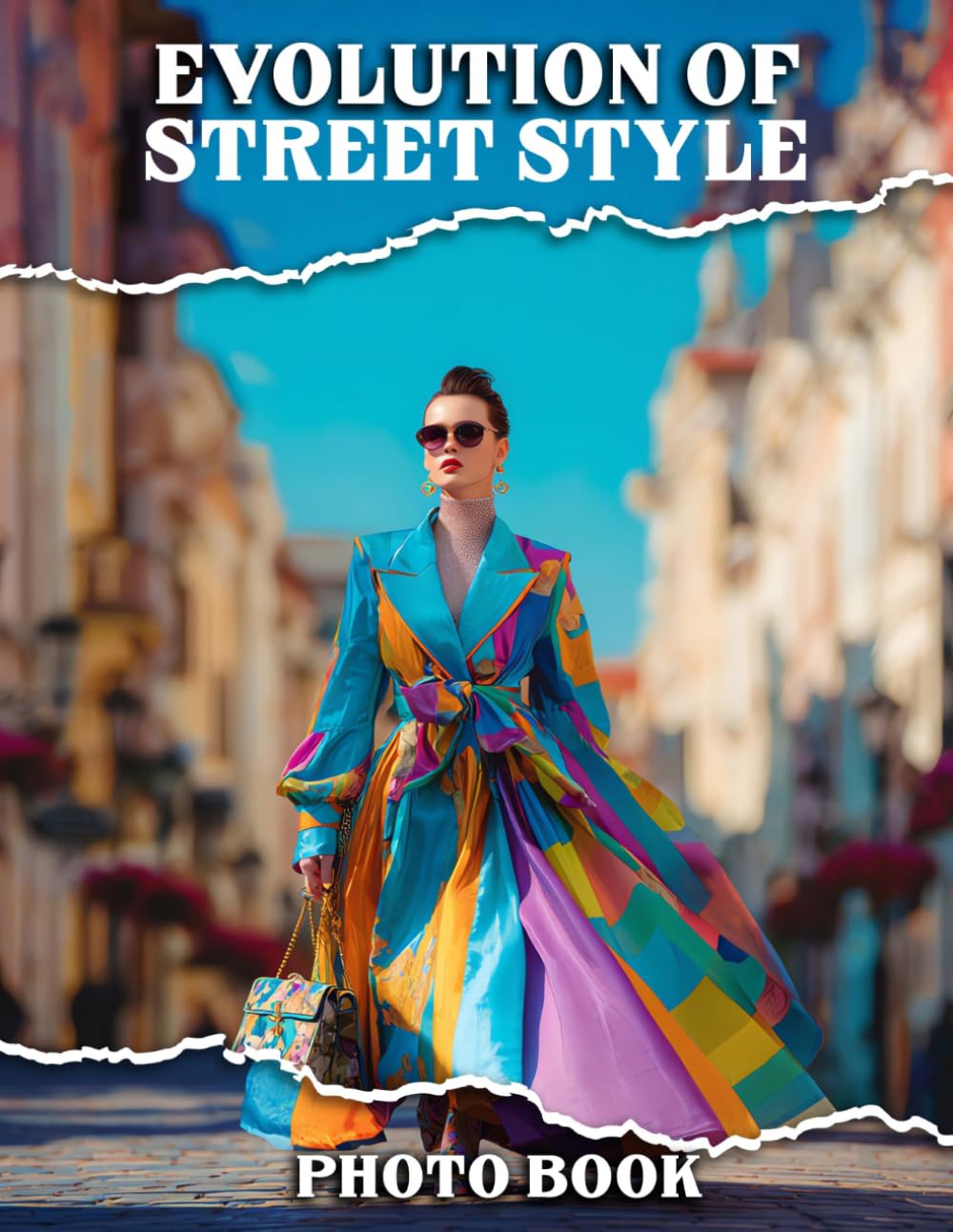 Evolution of Street Style Photo Book: Urban Fashion History Picture for Decor Room, Home | With 40 Illustrations Pages for Trendsetters and Style Enthusiasts