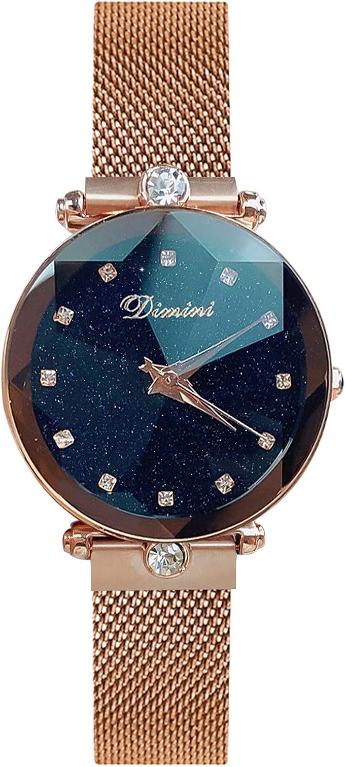 RORIOS Moda Orologi da Donna Fashion Analogico Al Quarzo Lucente Diamante Simulato Dial Mesh Band Bracelet Orologi da Polso Women Watches RORIOS Moda Orologi da Donna Fashion Analogico Al Quarzo Lucente Diamante Simulato Dial Mesh Band Bracelet Orologi da Polso Women Watches