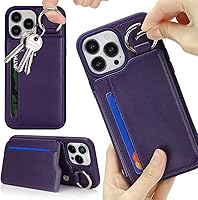 Vista 300 de Havaya Funda para iPhone 13 Pro Max y iPhone 12 Pro Max, cartera compatible con magsaf 2 en 1, desmontable magnética con tarjetero y ranura trasera