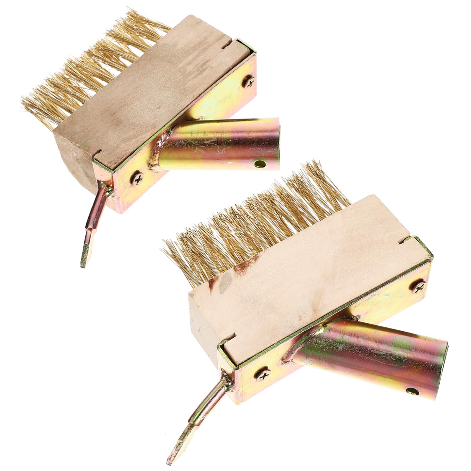 Brosse De Désherbage Métallique Robuste POPETPOP - Outil Jardinage Pour Fissures, Pavés Et Terrasses