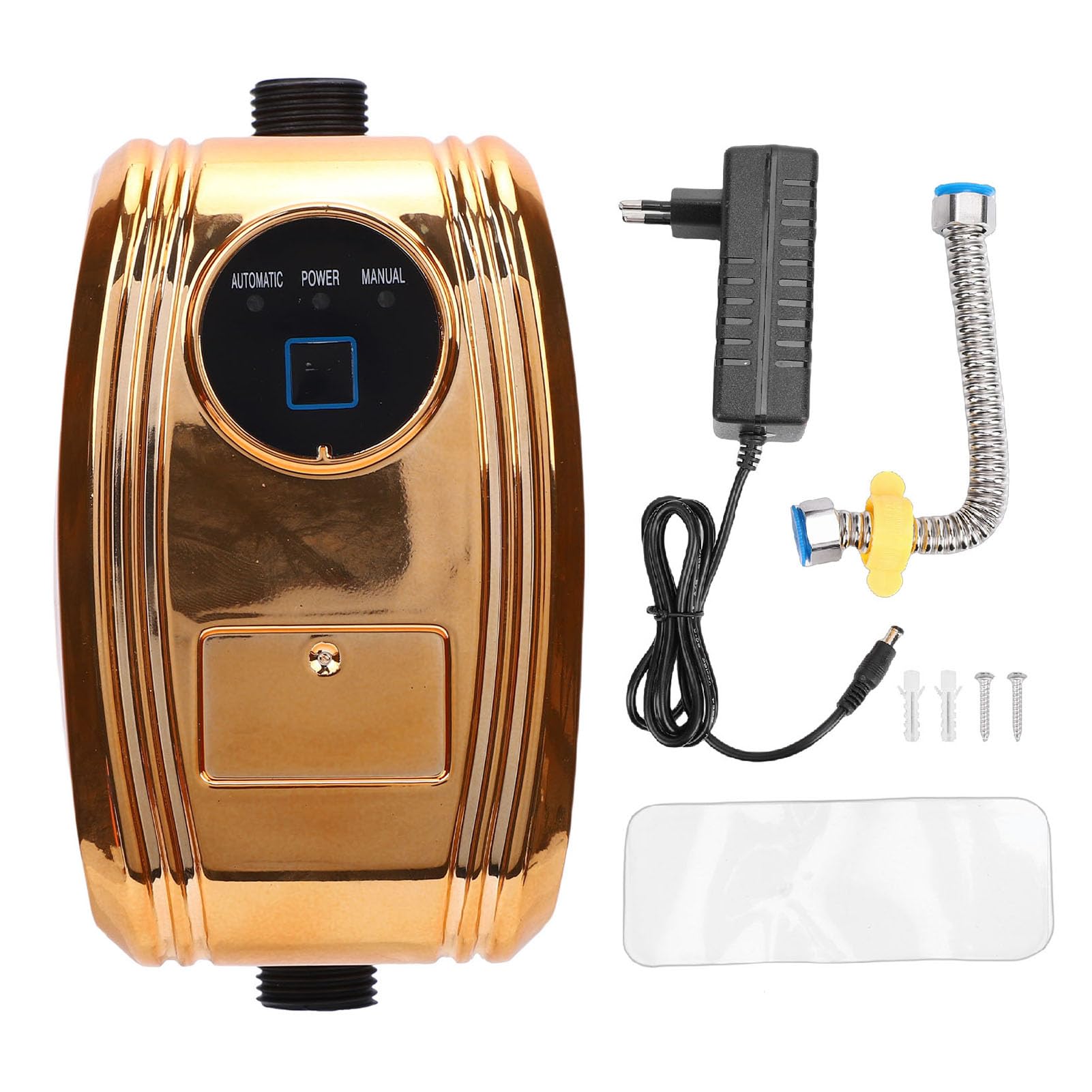 Pompa Booster Automatica 80W, IP56 Avvio Auto Stop Sensore Acqua, per Doccia Solare Irrigazione (Spina UE 100-240 V)