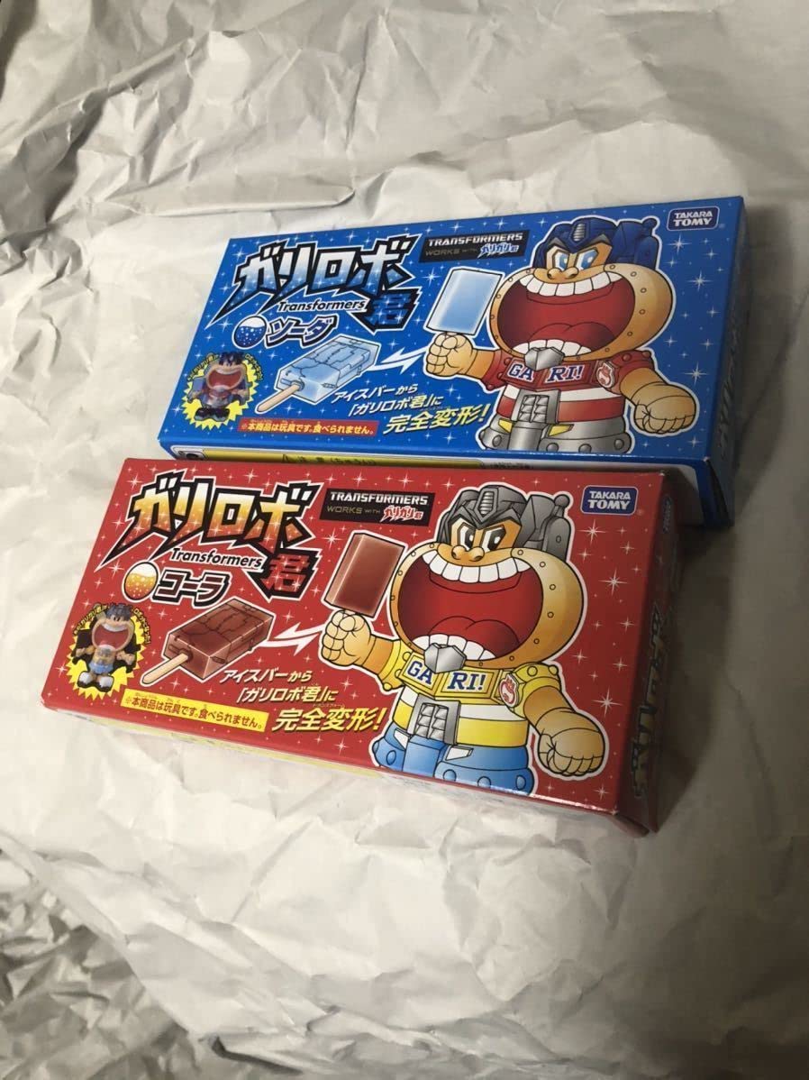 Amazon.co.jp: トランスフォーマー ガリロボ君 コーラ ソーダ 2種