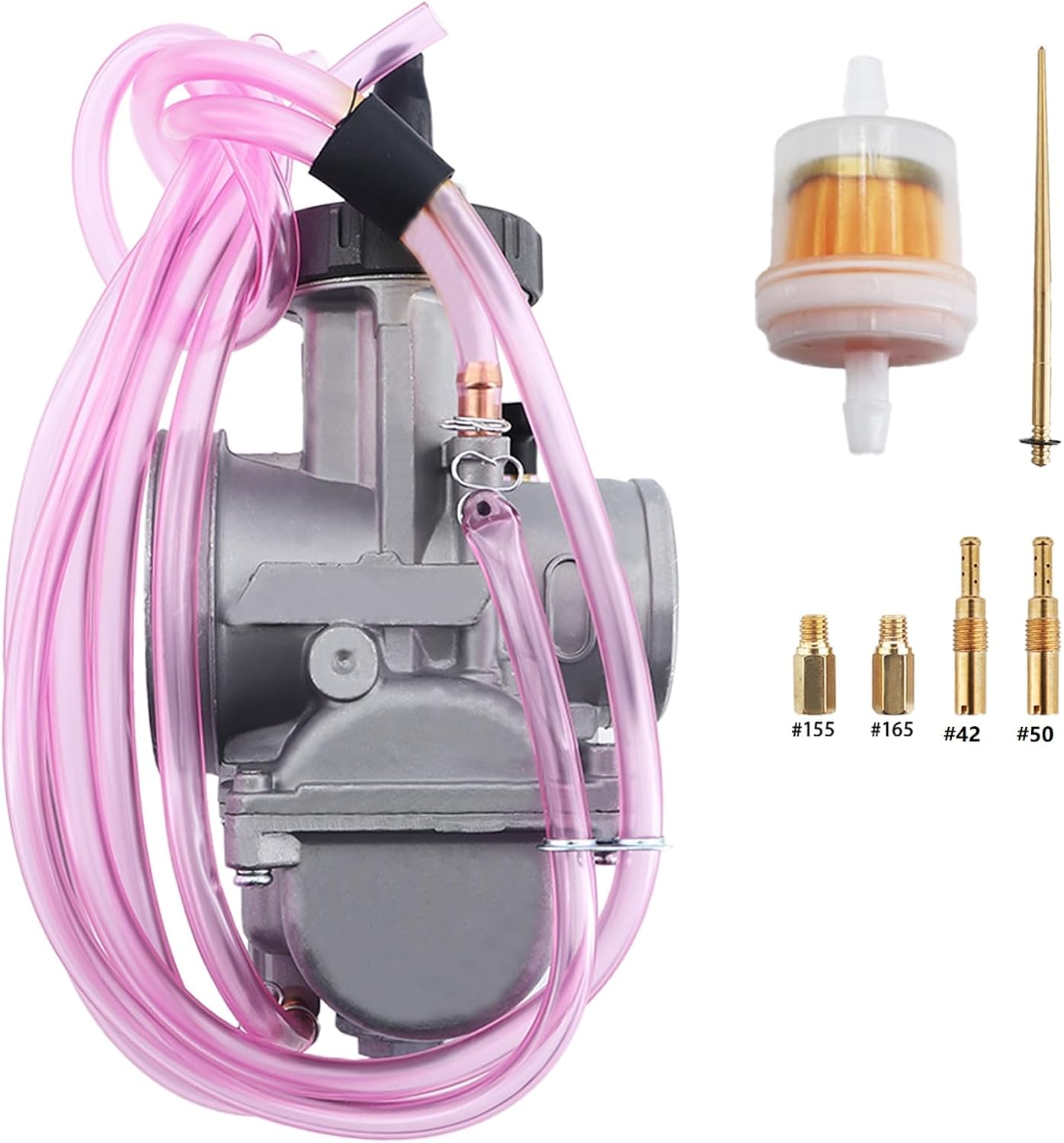 36mm PWK Carburetor for Yamaha YZ125 YFZ350 YZ250 2001 2002 2003 2004 2005 Carb Dirt Bike Quad ATV (Carburetor(Only))