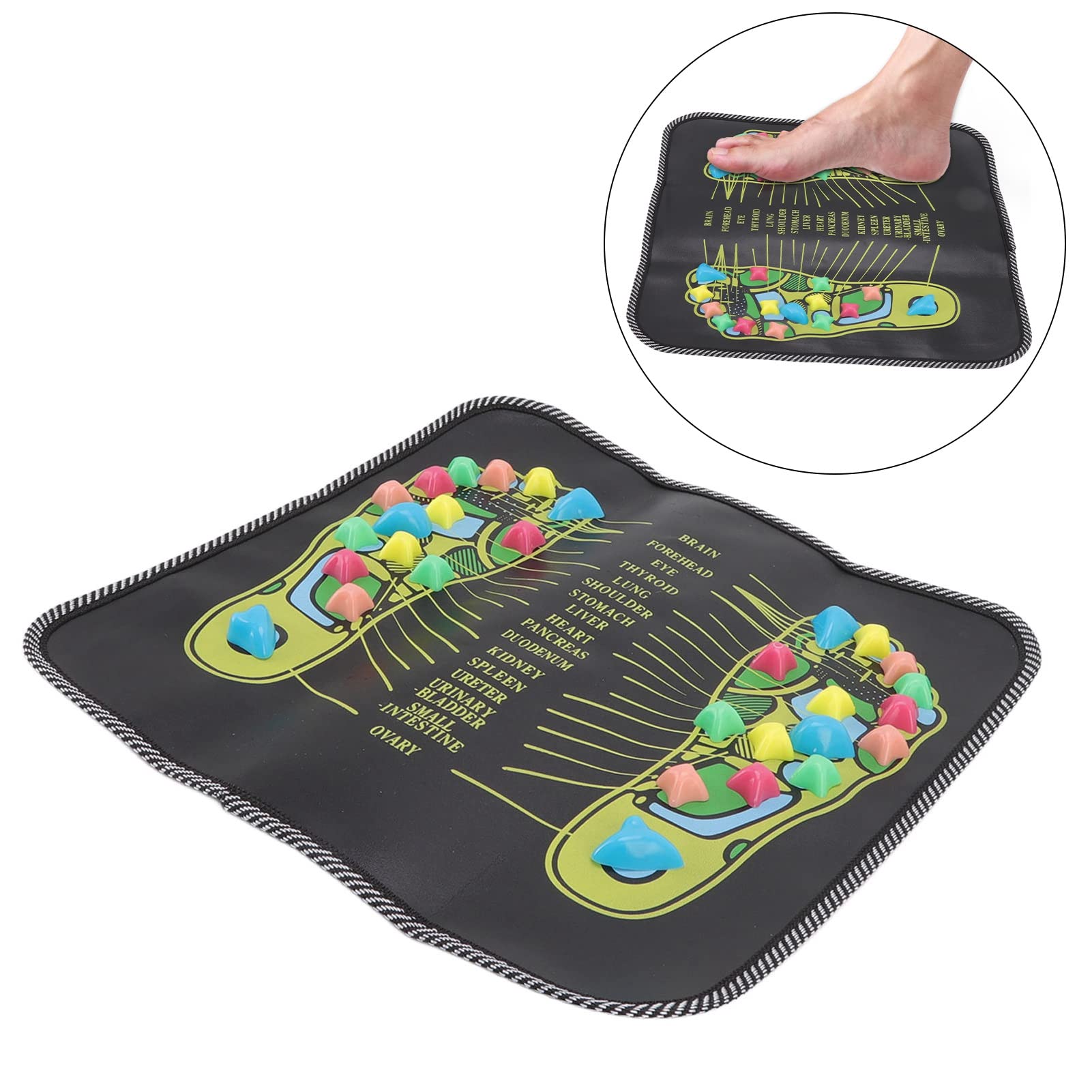 MATA Akupresury, MATA do Masażu Stóp z Drobnym Procesem MAT MATA MATA MATA MATA MATA STOPOWE W ENTRANKI, KUCHNI, SZTARNI (175 * 35 cm) (35 * 35 cm)