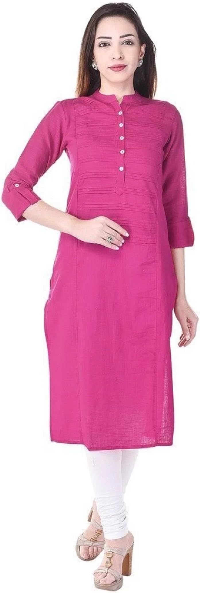 AHIRA Women's Cotton Regular Kurti