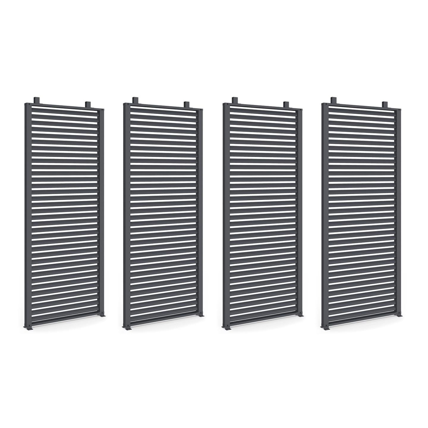IDMarket - Pergola édition Collector persienne Toit rétractable 3x4