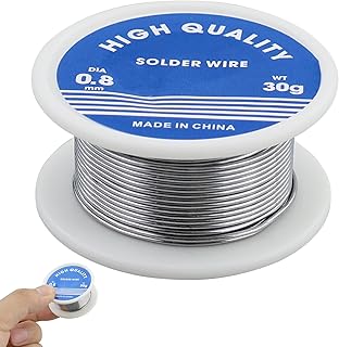 HXMJIED 0.8mm Solder Wire, 30G Soldering Wire...,
