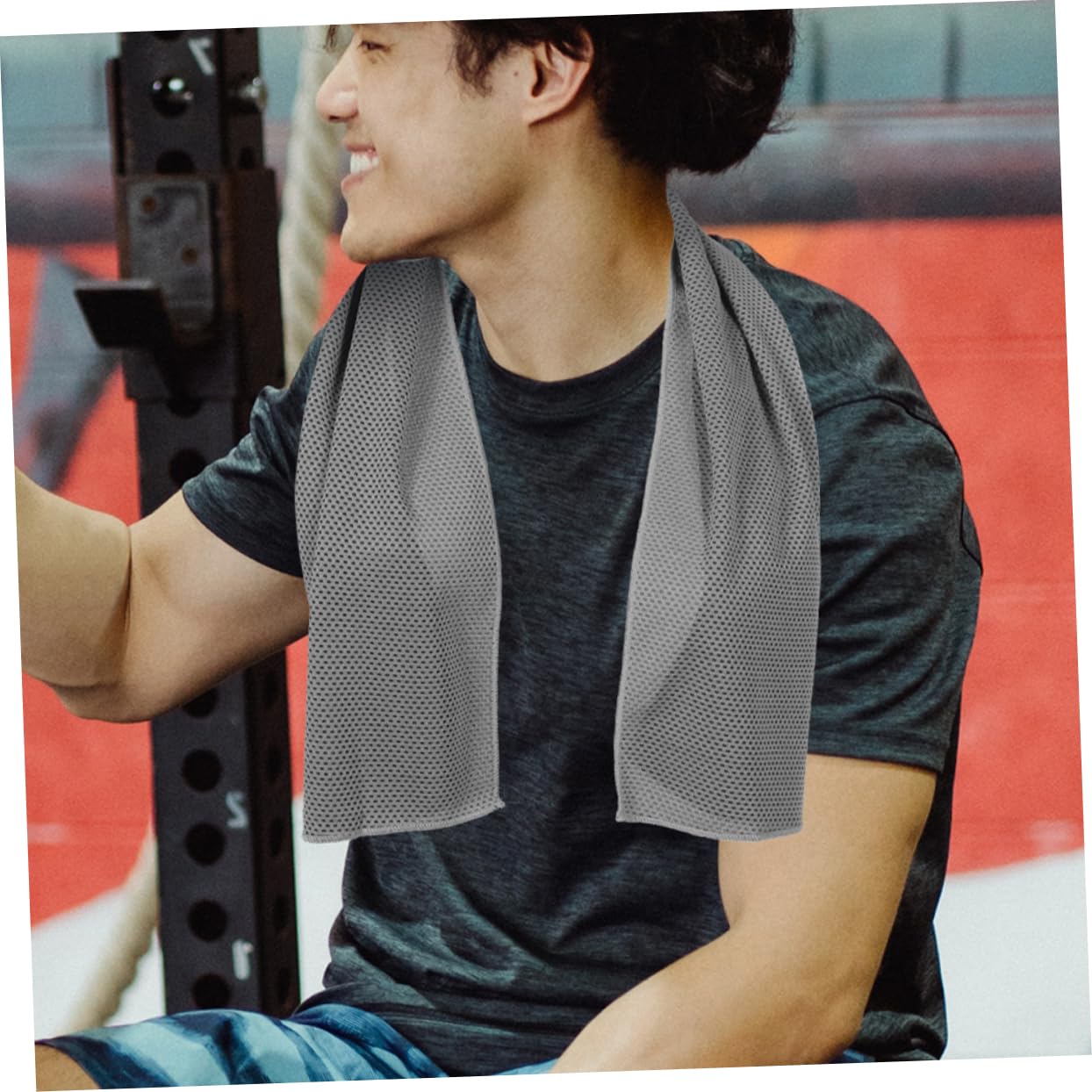 BESPORTBLE 16pezzi Asciugamani Rinfrescanti Microfibra Da Asciugatura Rapida e Assorbente Teli Leggeri Per Sport Fitness Yoga e Attività All Aperto