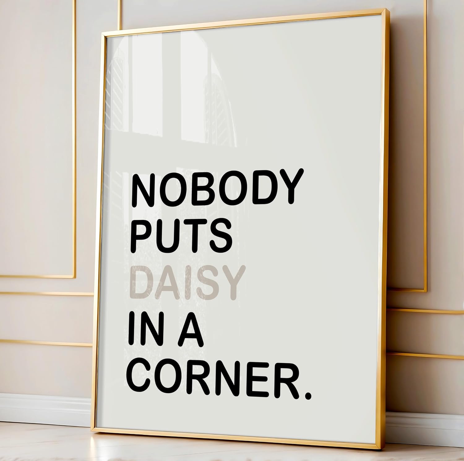 Poster Master Personalized Funny Quote Print, Customized Typography Poster and Canvas, Humorous Art, Gift for Family, Friends, Available in 8x10 to 30x40