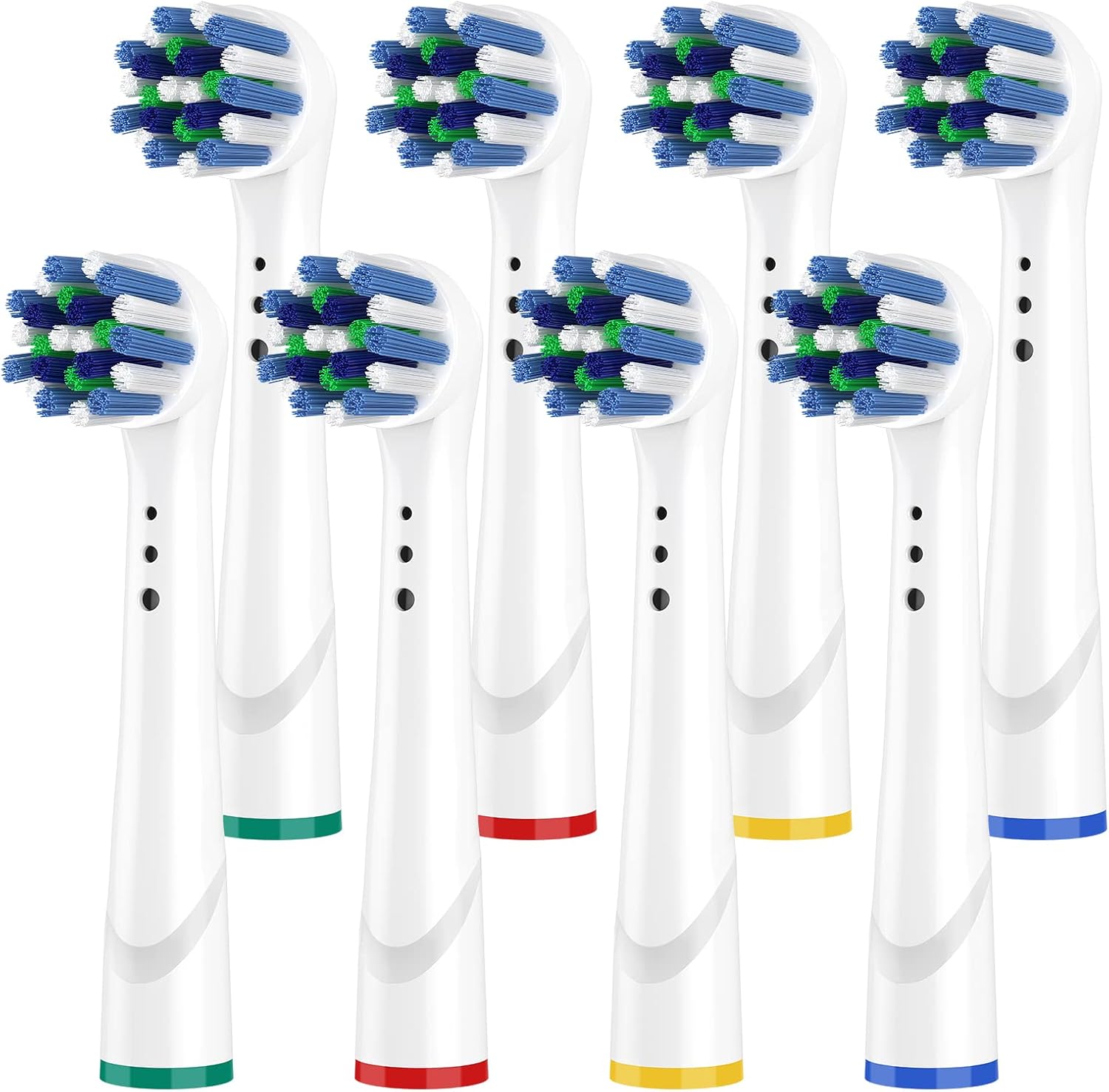 Electric Toothbrush Across Action Replacement Brush Heads