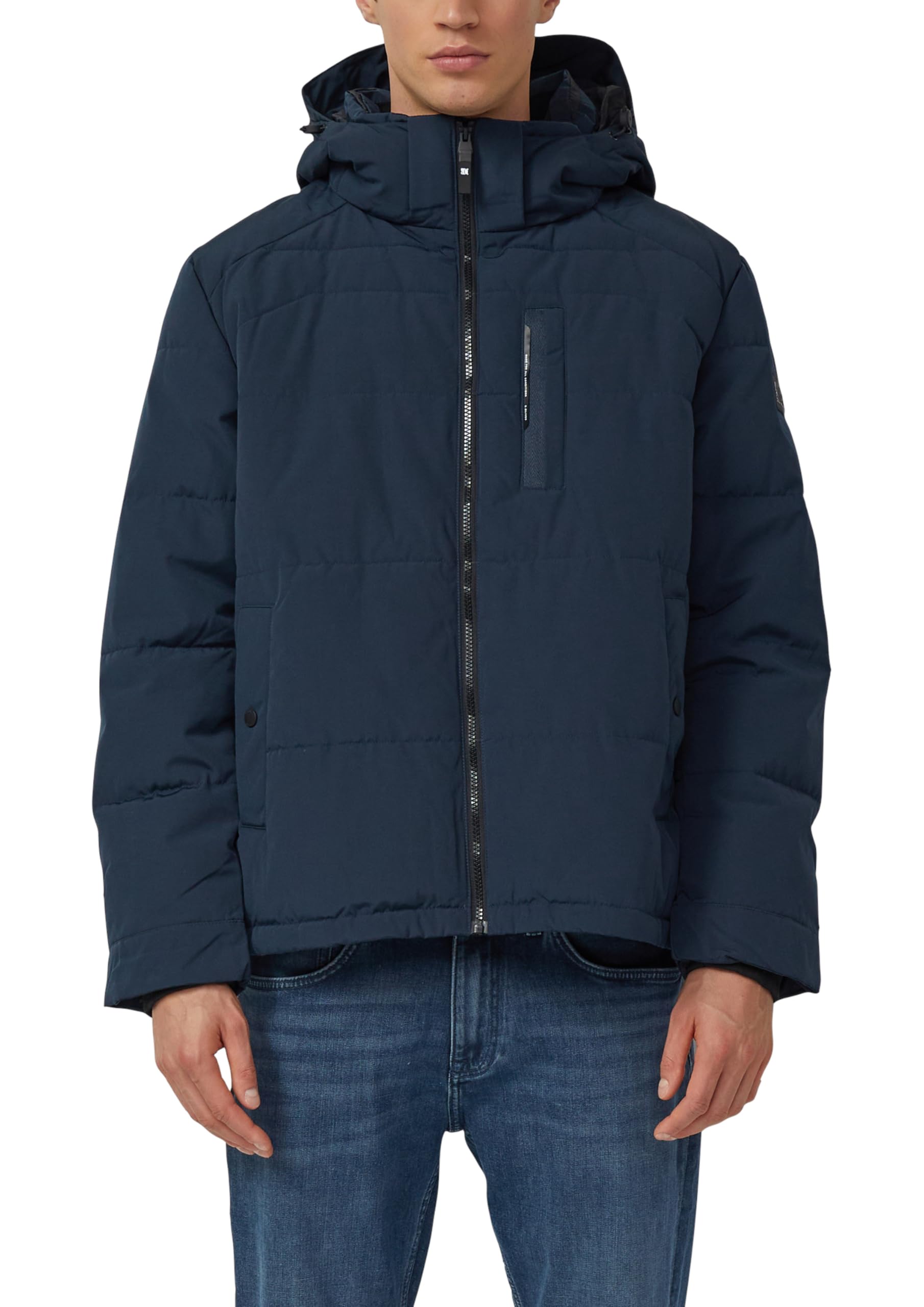 s.Oliver Wasserabweisende Pufferjacke mit abnehmbarer Kapuze