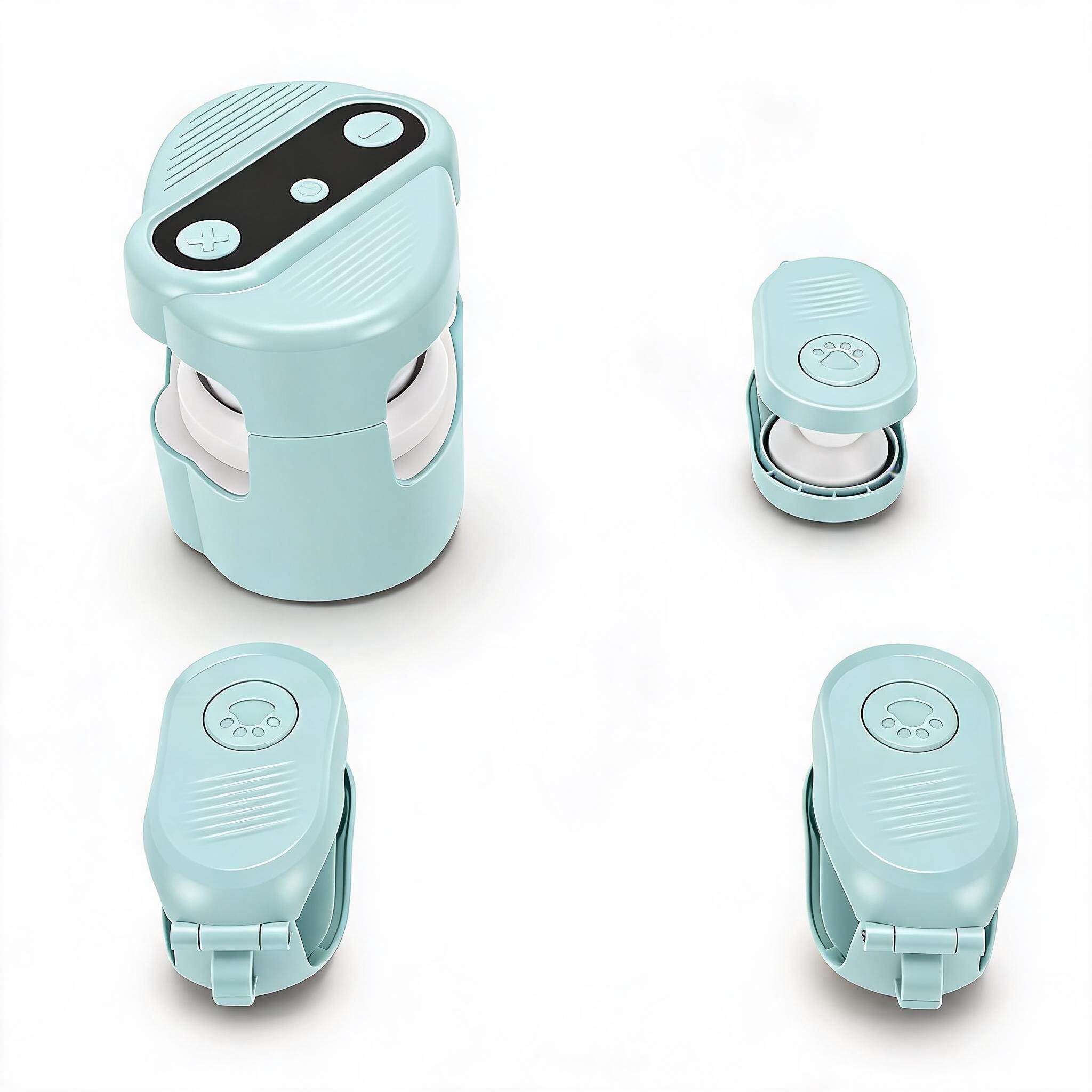 Dpofirs Juguete Interactivo para Perseguir Gatos, Juguete Electrónico Inteligente para Gatos con Control Remoto para Jugar en Casa (Green)