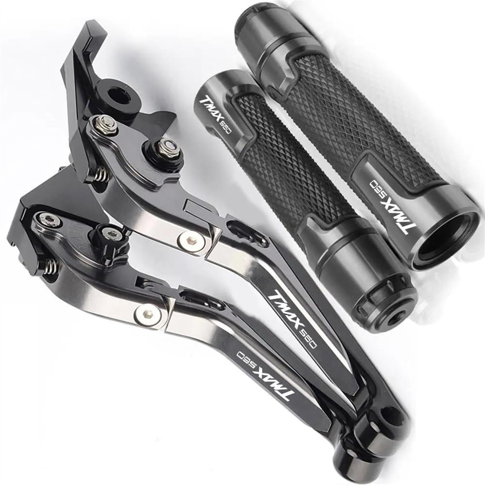 Leviers de frein pliables anti-casse et poignées pour Yamaha TMAX 560 Tech Max ABS