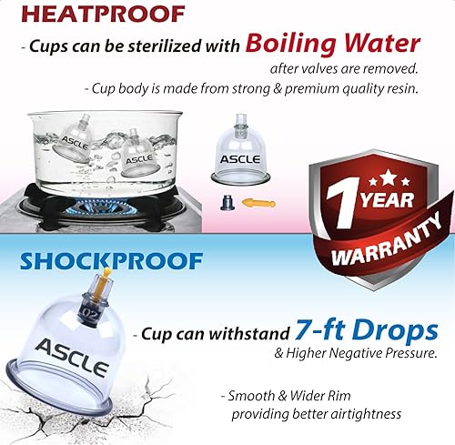 Miniatura 3 de Juego de superventosas, a prueba de golpes, copas extra gruesas a prueba de calor, repelente al agua, a prueba de golpes, funda de transporte