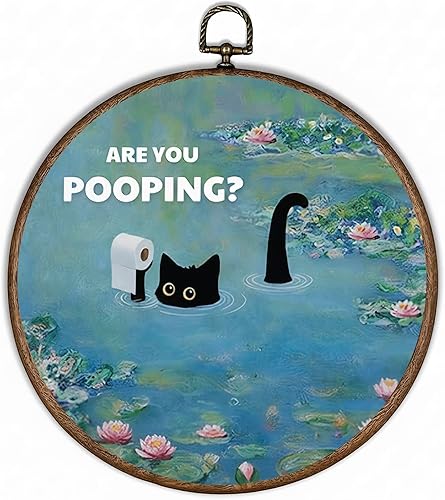 Miniatura 13 de 365CUSGIFTS Decoración redonda para colgar en la pared de la mano de Hamsa de buena suerte, decoración artística de pared redonda, protección contra