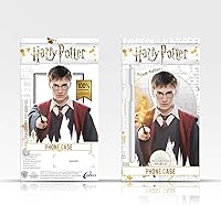 Vista 7 de Head Case Designs Funda rígida con licencia oficial de Harry Potter Hufflepuff Deathly Hallows XVIII compatible con Apple iPhone 13 Mini
