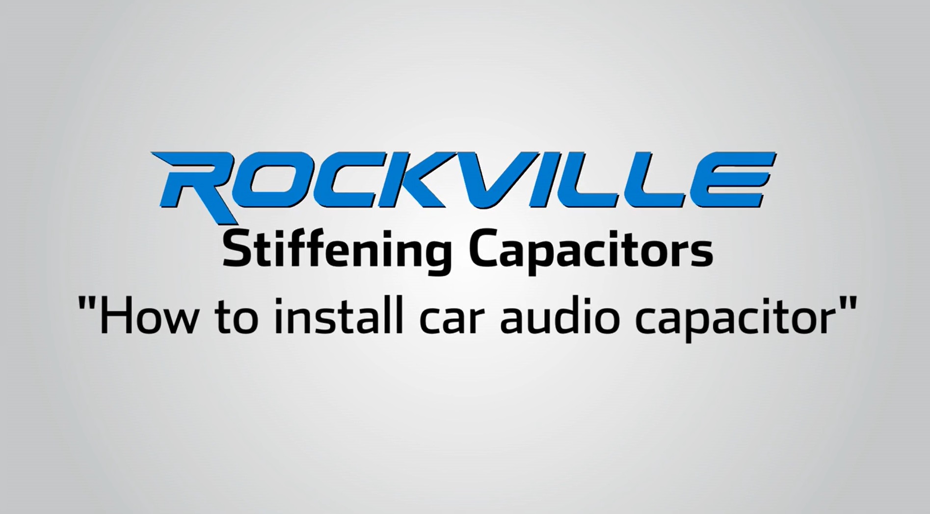 ROCKPOWER R30FS キャパシタ Amazon.com: Rockville RFC50F v2 50 Farad Car Audio Capacitor, 3