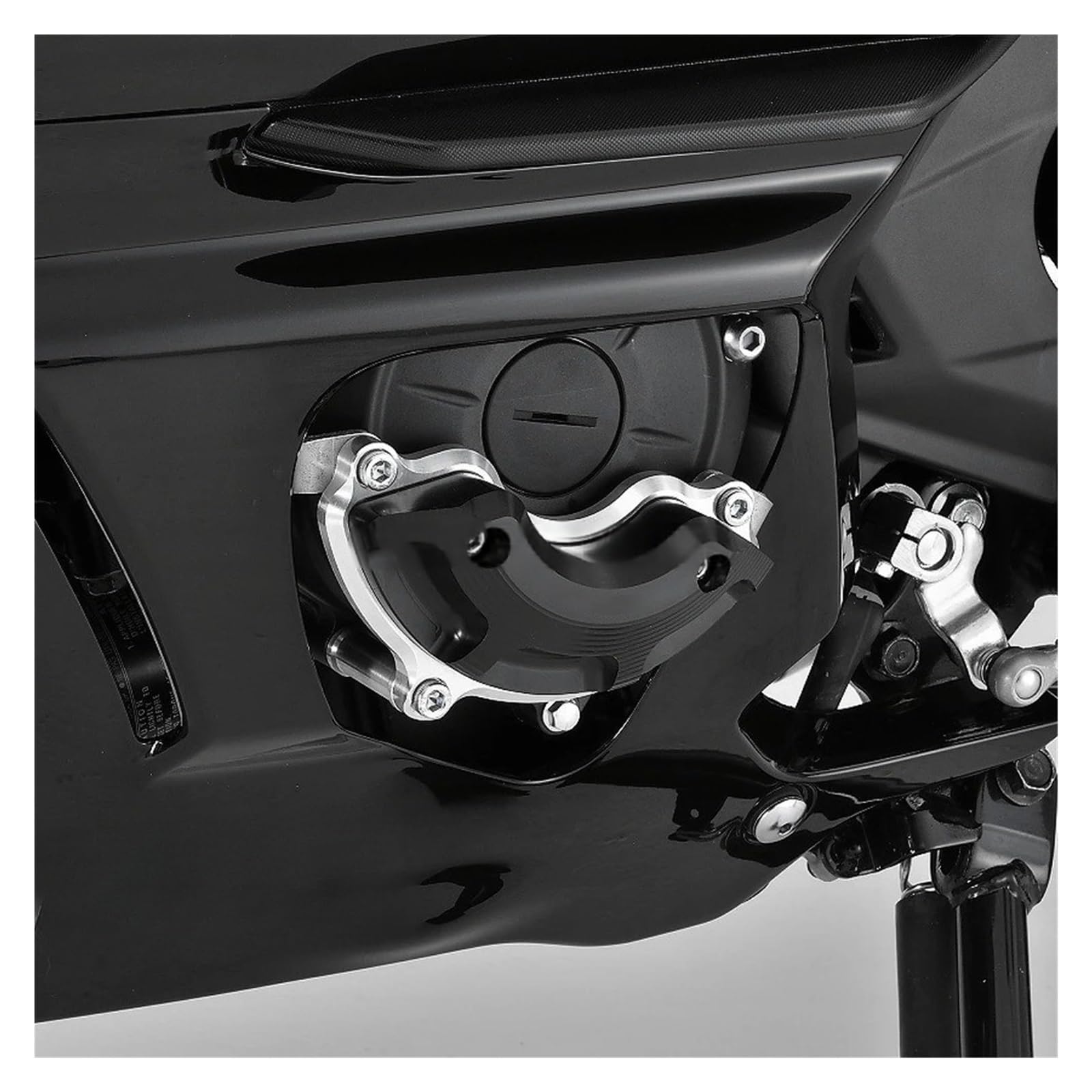 Set di cursori di protezione motore per Yam&aha YZF R3 R25 MT03 MT25 del telaio della carenatura protezione dello statore della cassa YZF-R3 2019-2023 Protezione Carter Motores