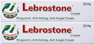 Cream Ayurvedic Treatment for Ringworm, Anti Itching, & Anti Fungal Infections (25 (Gram) Pack of 2, 50, gram)