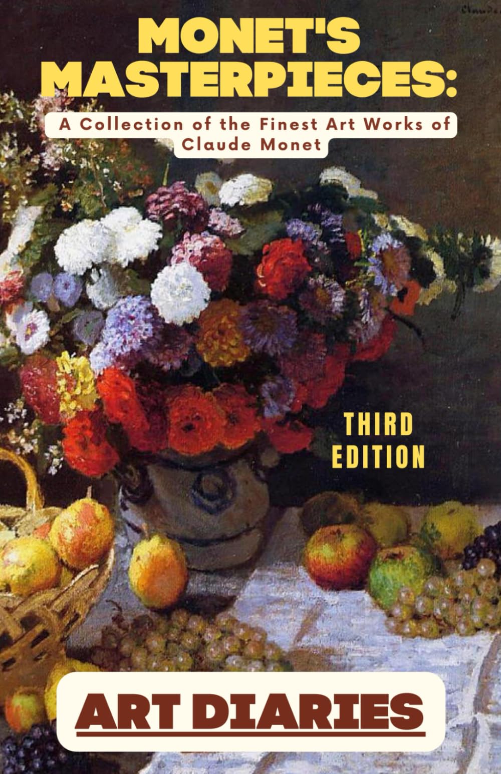 Art Claude Monet Third Edition livre de collection de ses plus beaux chef-d'œuvres