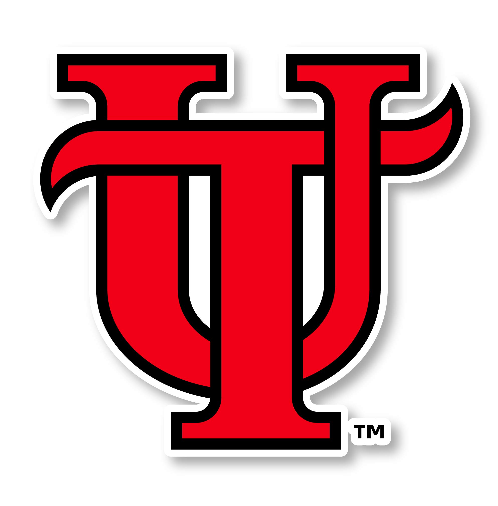University of Tampa Spartans 8 Inch Vinyl Mascot Magnet Officially Licensed Collegiate Product