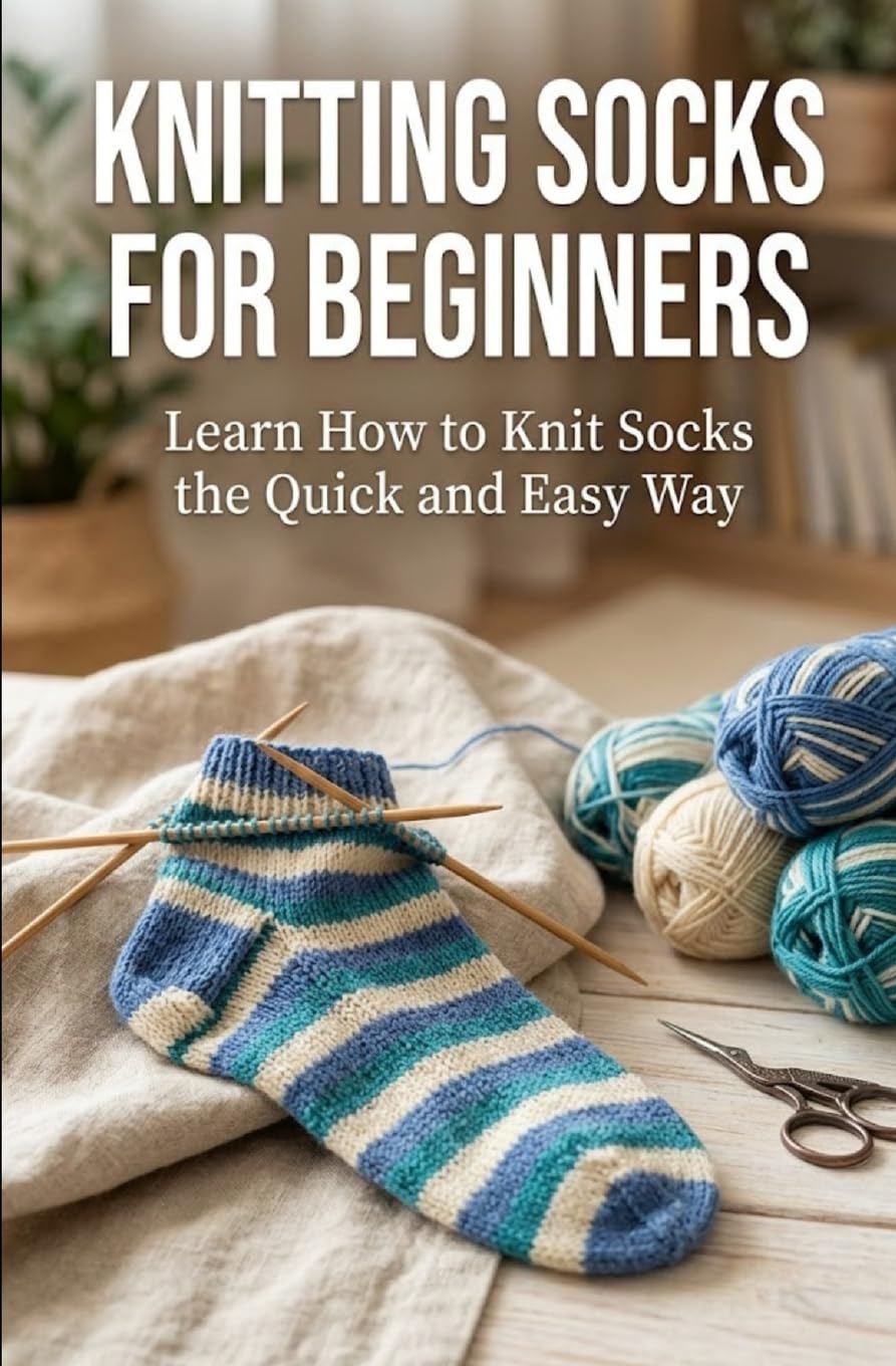 Knitting Socks for Beginners: Learn How to Knit Socks the Quick and Easy Way: Volume 1