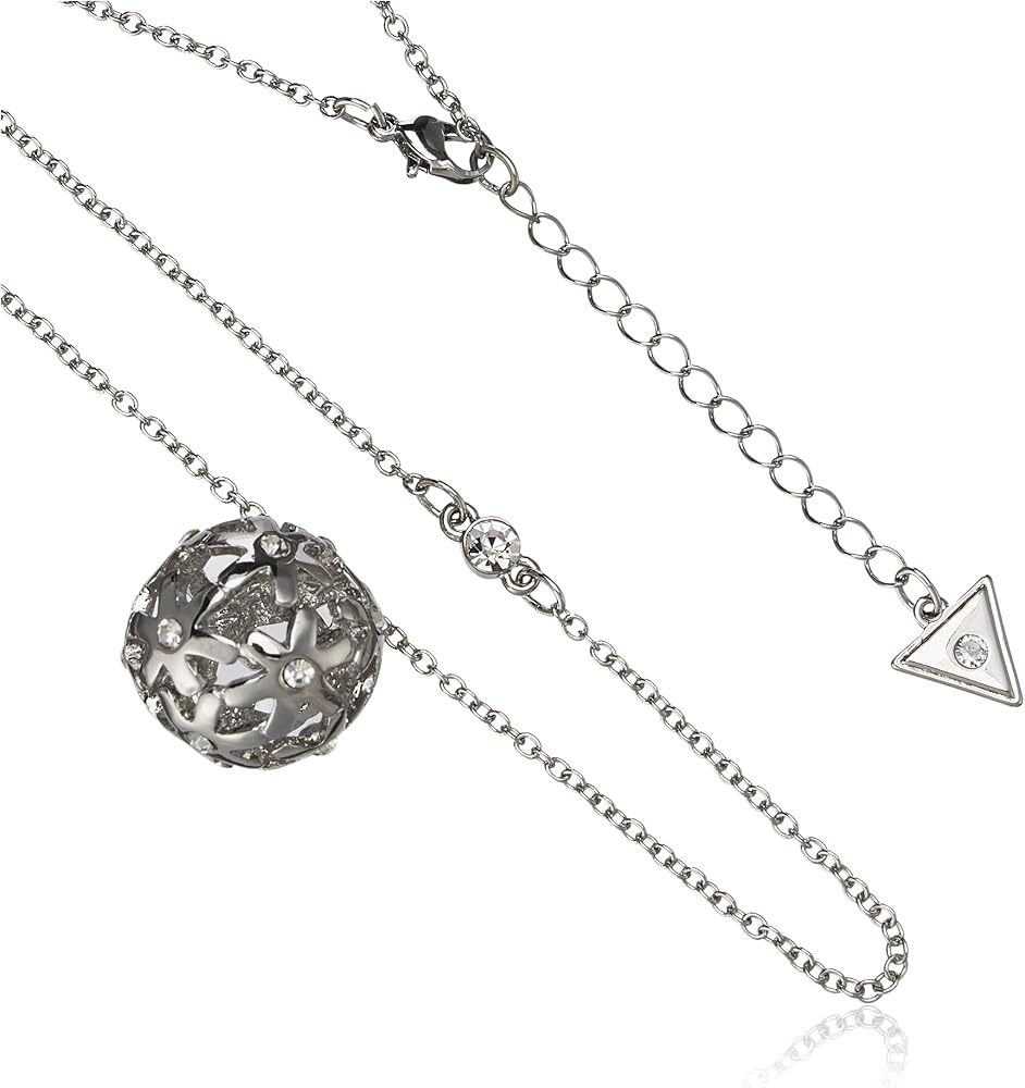 Guess flower ball necklace Clearance