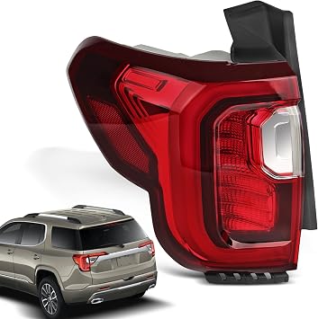 LED Tail Lights Assembly Compatible with 2020-2023 Acadia Outer Rear Lights Assemblies GM2800316 8481734720-24 Left Driver Side