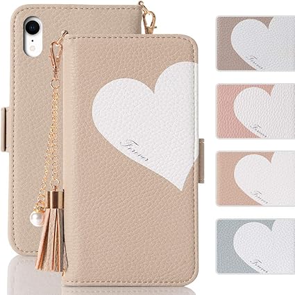 Amazon Iphone Xr 手帳型 ケース アイフォンxr ケース 人気の おしゃれ 手帳型 スマホ Iphone Xr スマートフォン 携帯カバー カード収納 贈り物 かわいい 気質 軽量 愛のパターン 可愛い アイフォン Xr 携帯電話ケース アイフォン Xr 耐衝撃 財布型 横置きスタンド機能