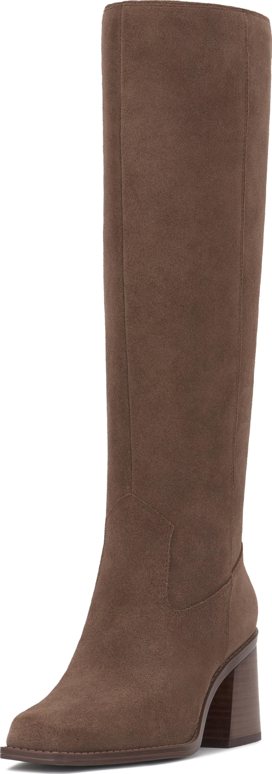 Vince Camuto Women's Sangeti Stacked Heel Knee High Boot Fashion