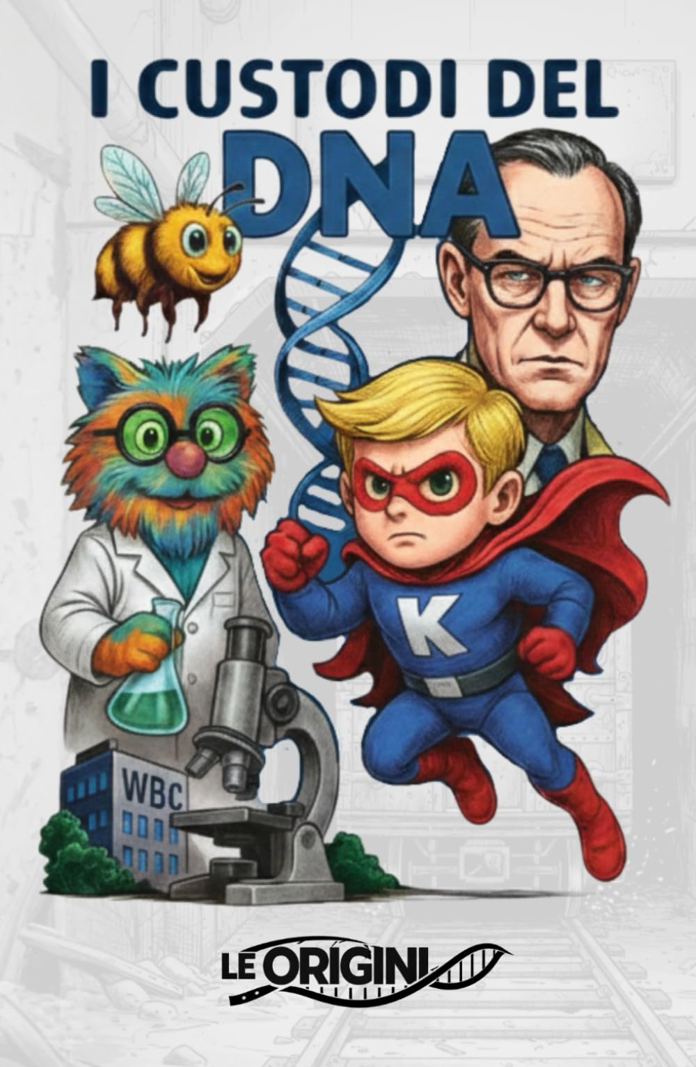 I CUSTODI DEL DNA - IL FUMETTO "LE ORIGINI"