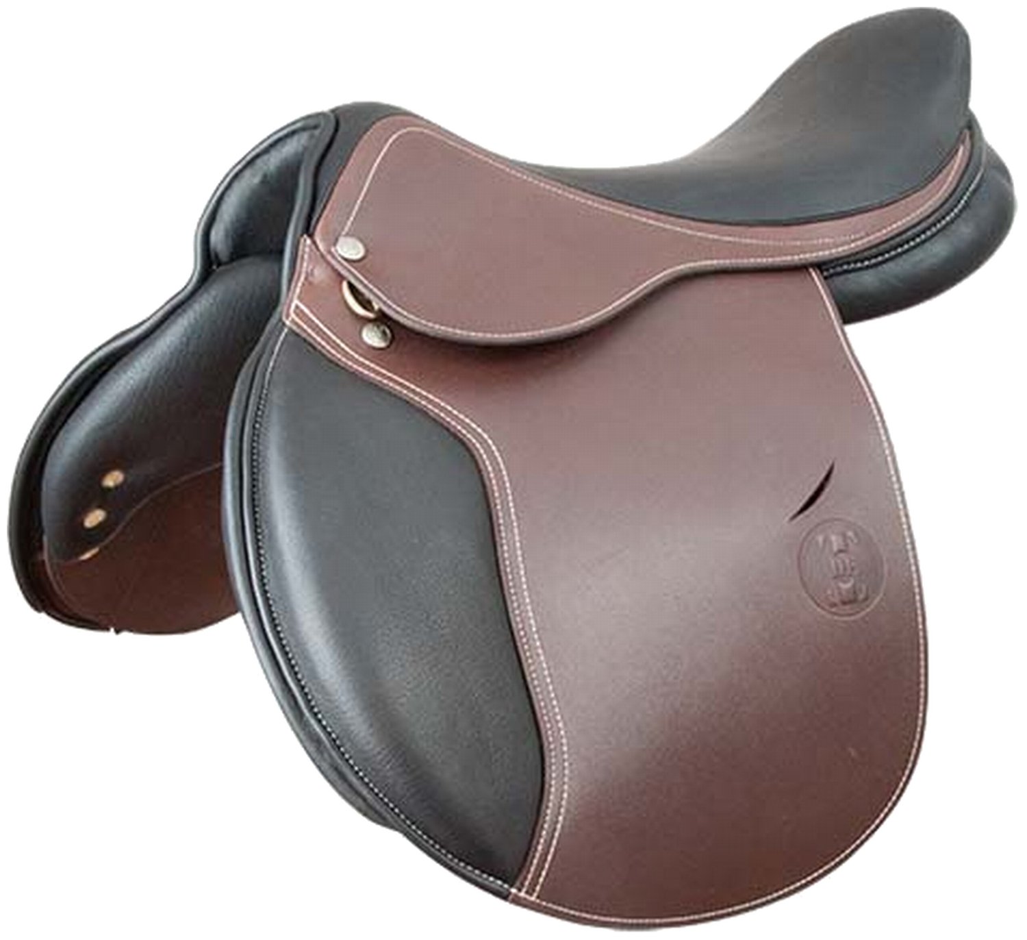 TdeT quercy saddle - tabac - 16.5