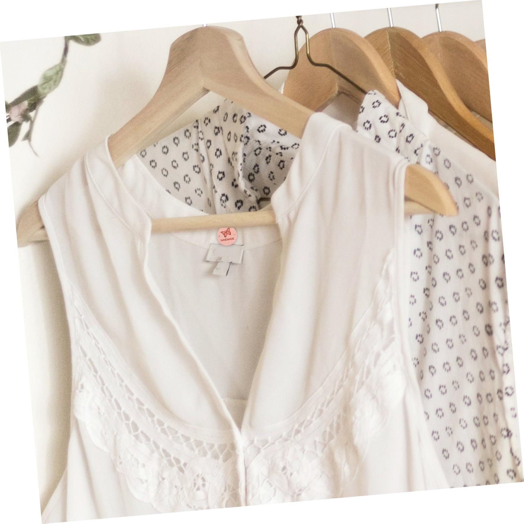 Operitacx 250pièces Étiquettes De Couture Artisanales Pour Vêtements Accessoires Et Étiquettes De Marquage Shirts Chapeaux