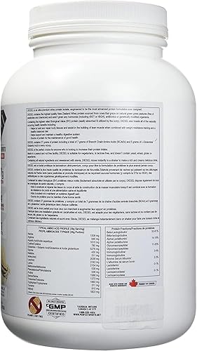 Miniatura 2 de PERFECT SPORTS Diesel 100% aislado de proteína de suero de Nueva Zelanda  Endulzado con stevia, sin ingredientes artificiales, apto para dieta Keto