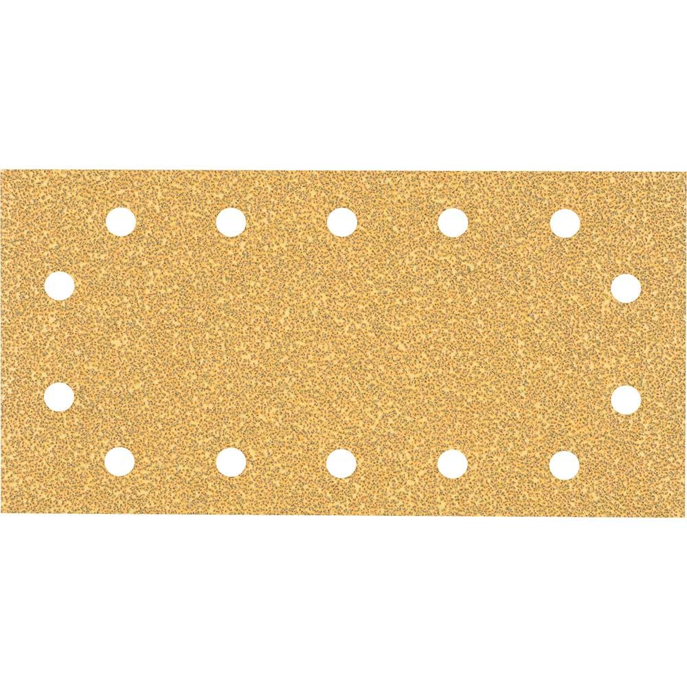 Bosch Bosch 10x EXPERT C470 Sandpaper (for Paint on wood, Hardwood, Ø 115x230 mm, Grit 40, Professional Accessory Orbital Sander)