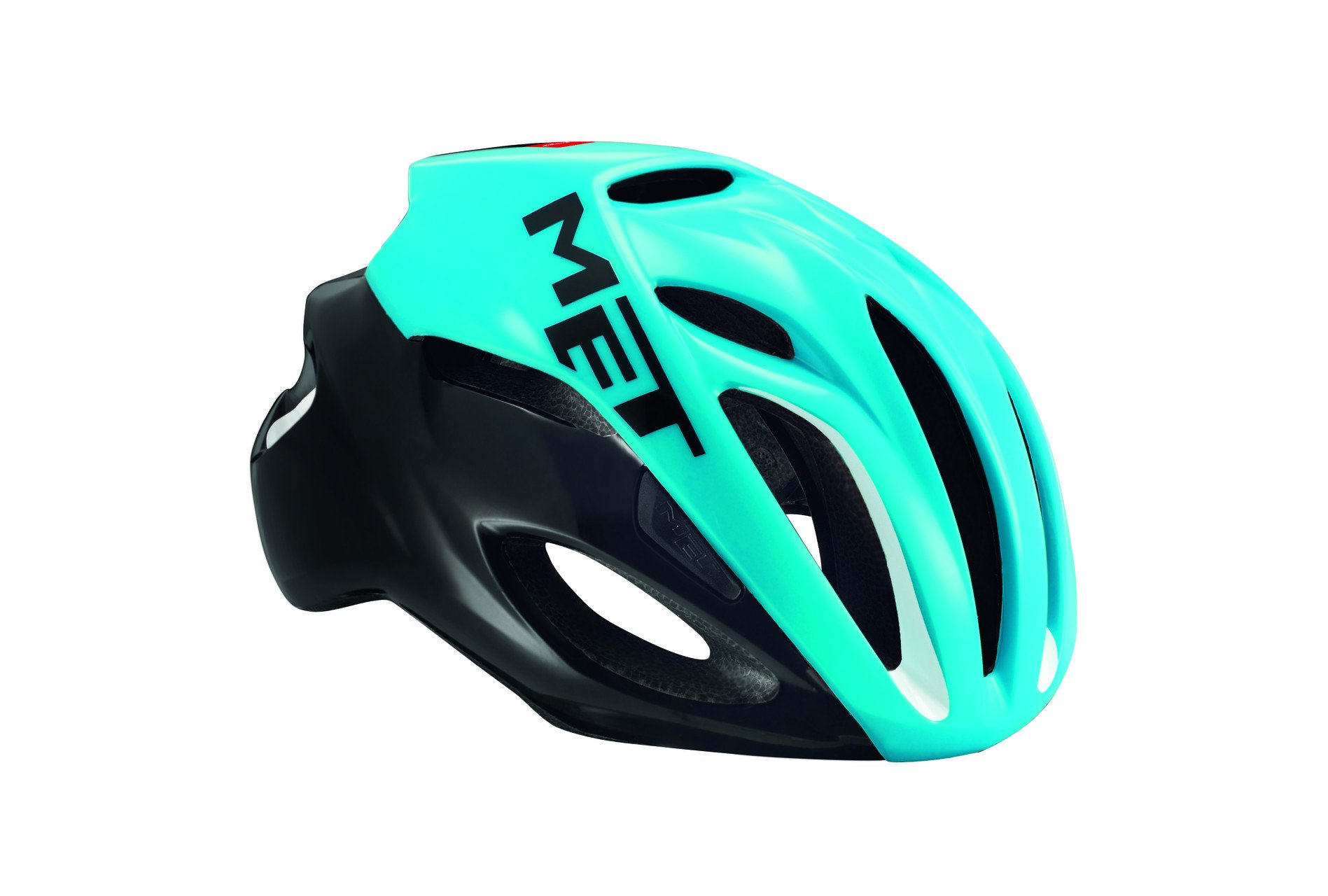 Kask MET RIVALE niebieski/czarny
