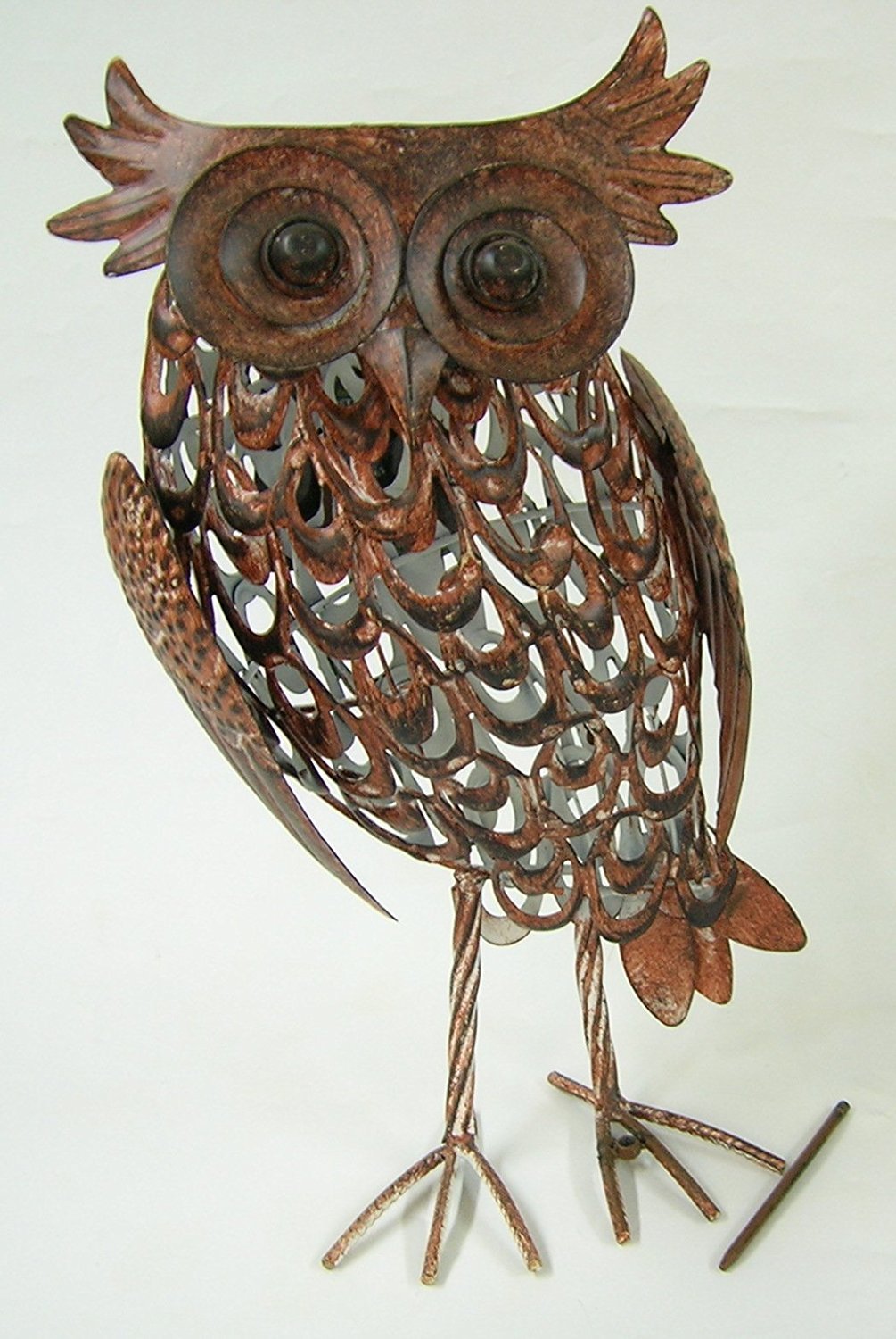 Smart Solar Silhouette Giant Owl