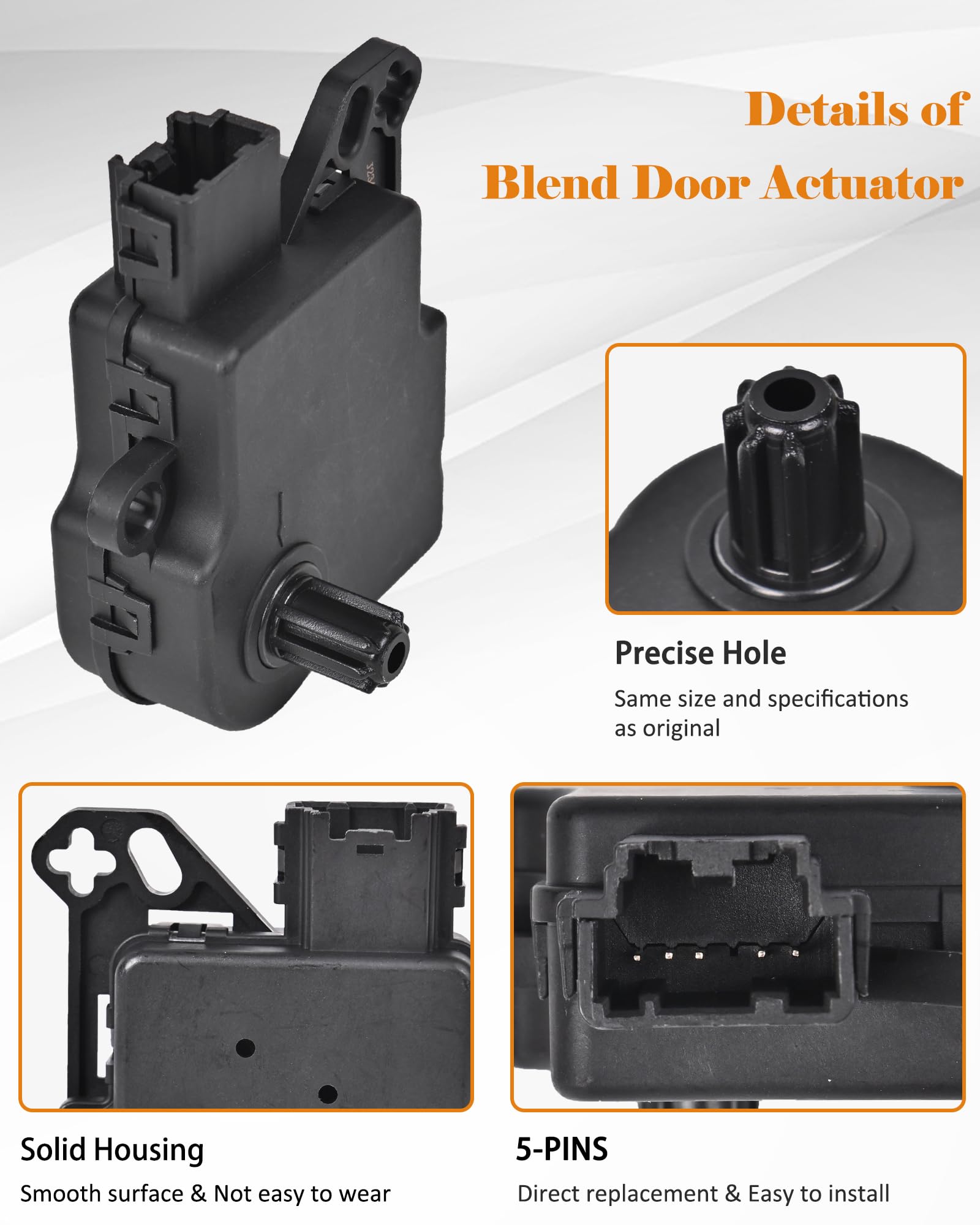 Amazon.com: AA5Z-19E616-C HVAC Blend Door Actuator