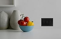 Vista 6 de Sunken Pearls - placa decorativa de pared, placa decorativa de pared, tapa de salida de la placa del interruptor, aleación de zinc sólida y duradera