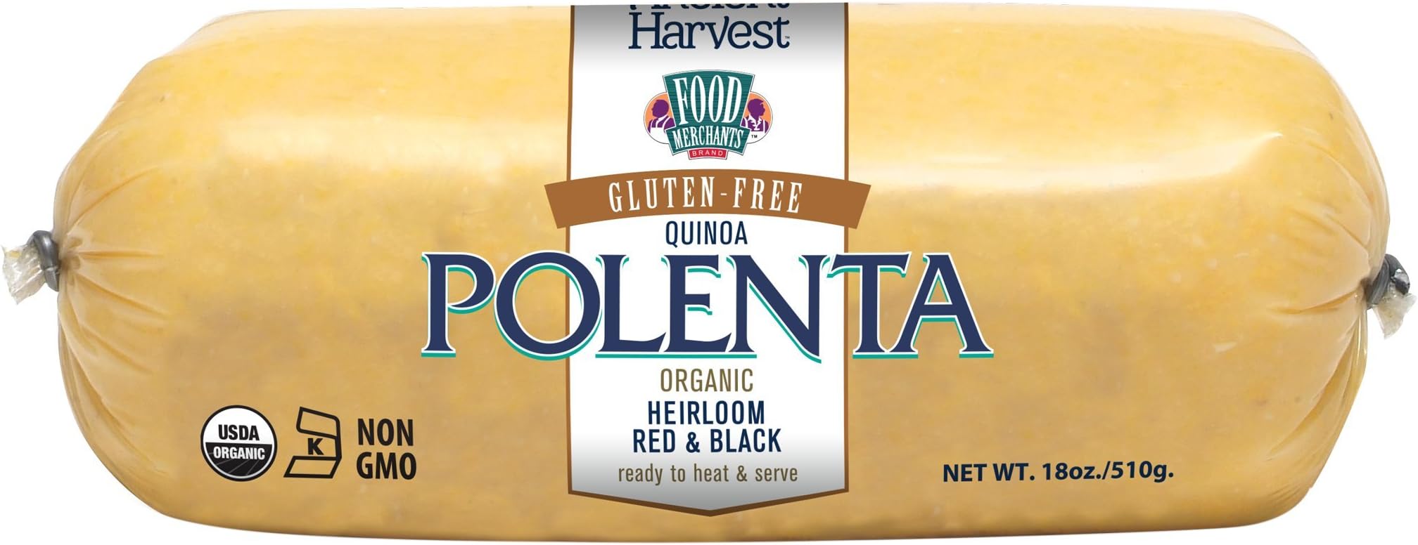 Ancient Harvest Organic Gluten Free Polenta, Heirloom Red & Black Quinoa, 18 Ounce (Pack of 12)