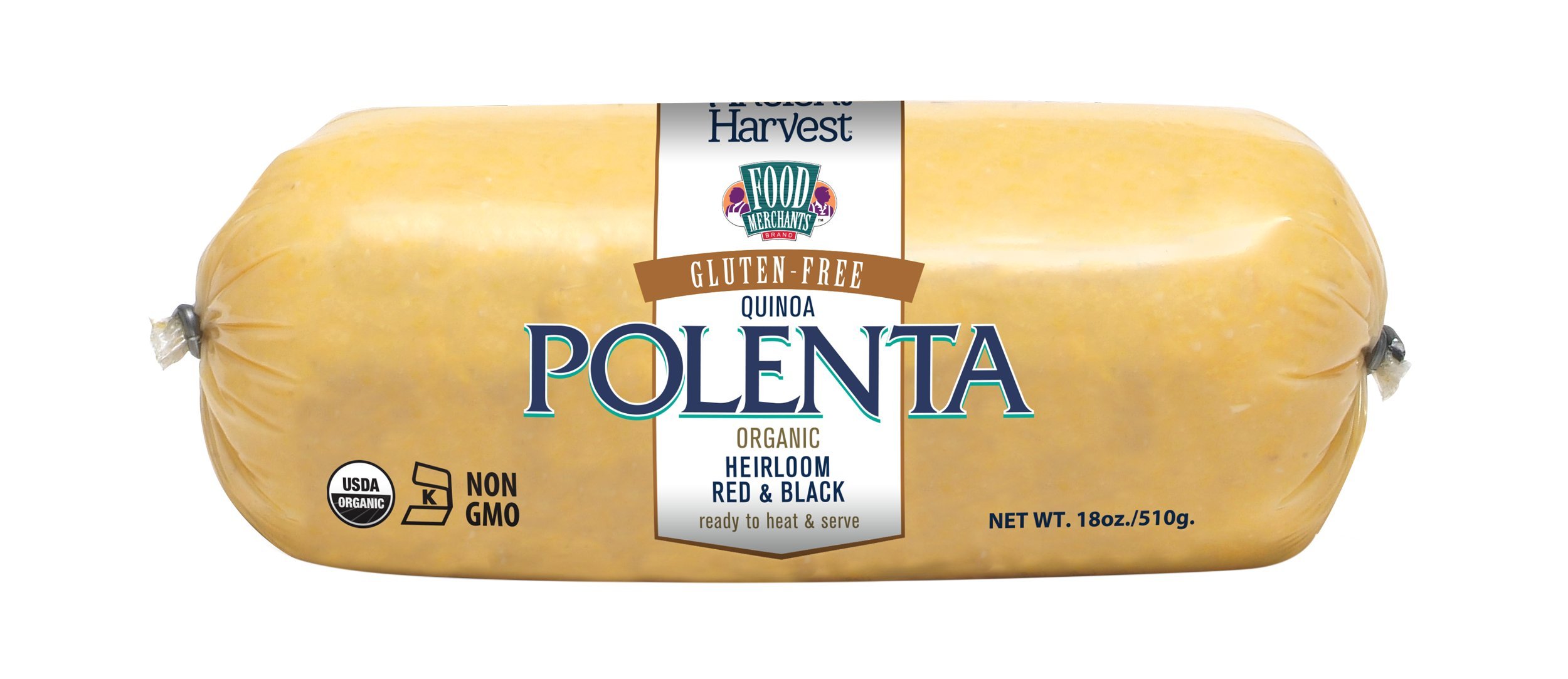 Ancient Harvest Organic Gluten Free Polenta, Heirloom Red & Black Quinoa, 18 Ounce (Pack of 12)