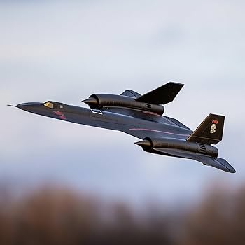Black bird E-flite SR-71 Blackbird 40mm Twin EDF BNF Basic EFL02050