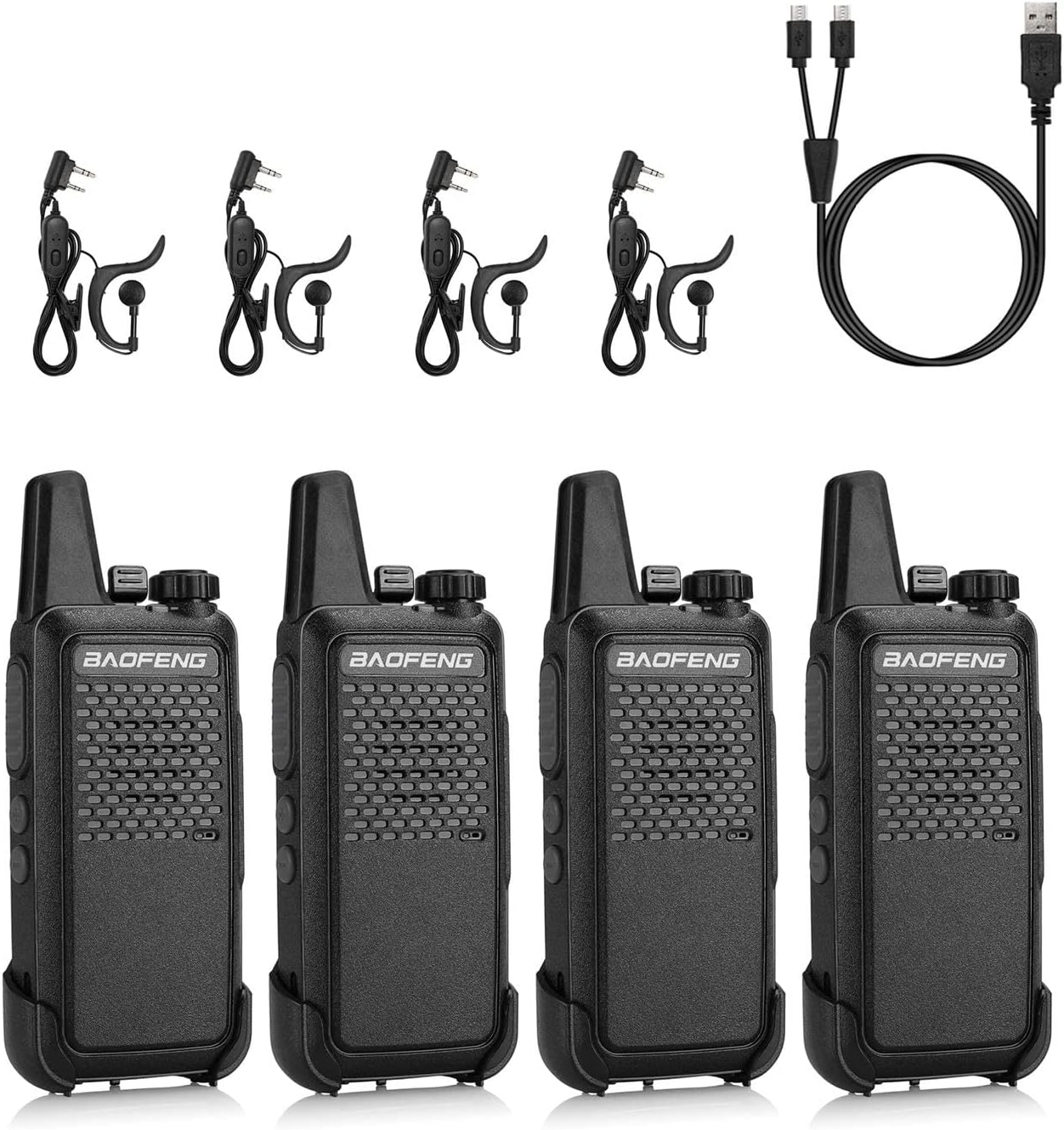 Baofeng GT-22, lizenzfreies PMR 446 Walkie Talkie Set, Profi-Funkgerät ...
