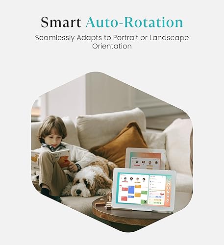 Miniatura 8 de Cozyla Mate Calendario digital + 2 pantalla táctil de pared de 15.6 pulgadas, tabla de tareas personalizable, calendario electrónico inteligente