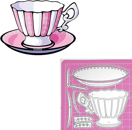 Miniatura 3 de 3 piezas de galletas dulces para corte de té de la tarde, nueva plantilla para el día de San Valentín para manualidades, álbumes de recortes,