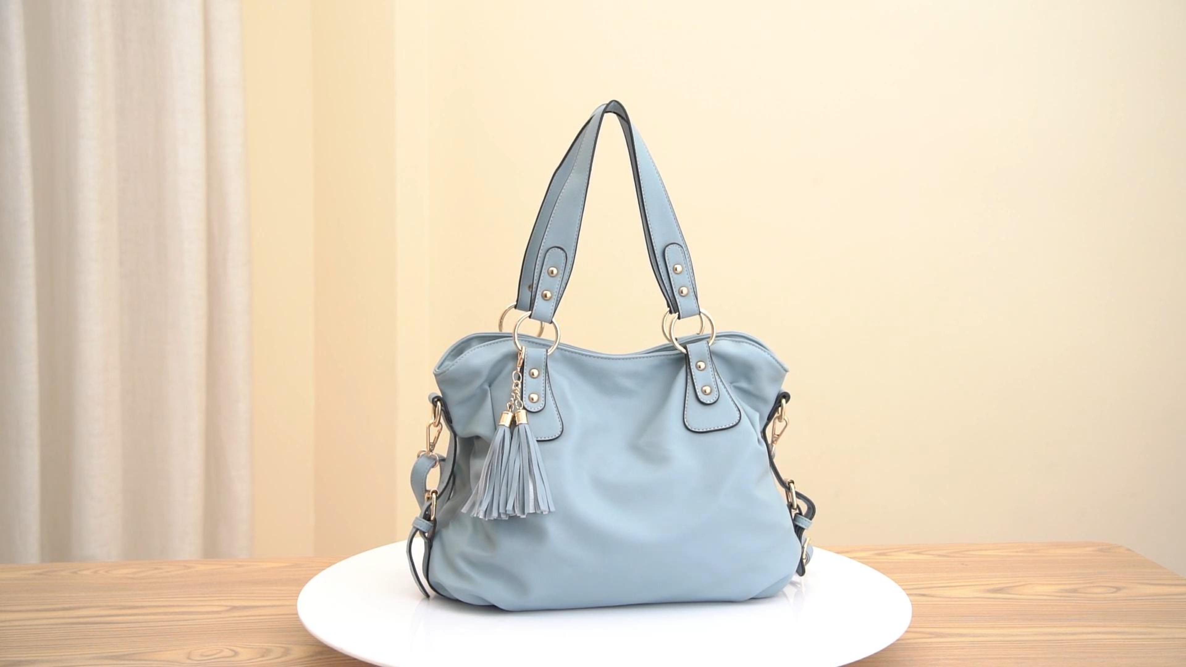 Bolso de mujer Soperwillton set 4 piezas cuero PU miniatura 7